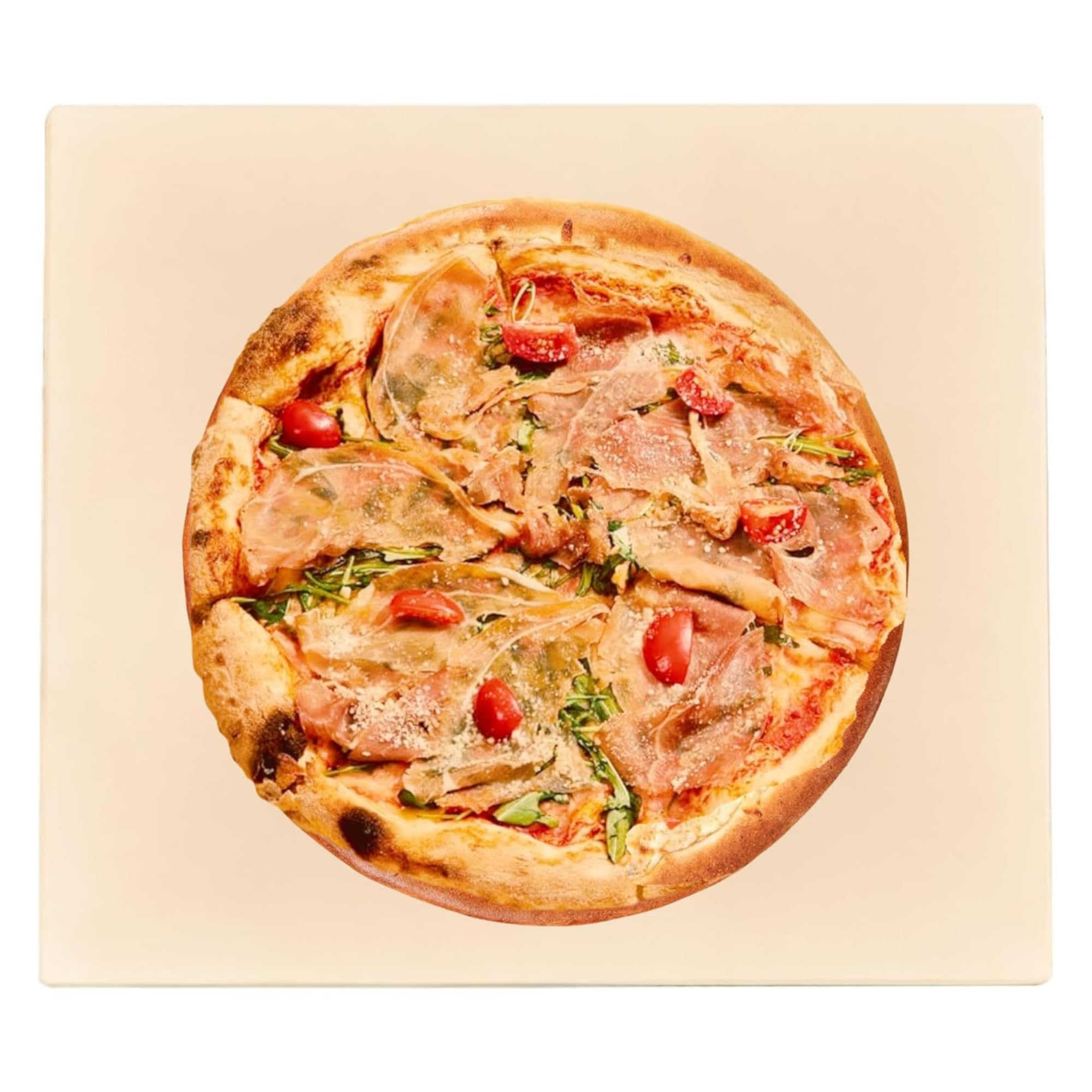 Extra großer Pizzastein 55,9 cm für Grill – 55,9 x 40,6 cm Pizzastein für Grill-, BBQ- und Backbegeisterte – langlebiger Cordierit-Backstein für Brot, Kekse und handwerkliche Kruste