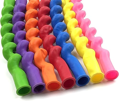 Miniatura 2 de 200 globos helicoides decoración de fiesta de látex globos con bomba (globo helicoidal)