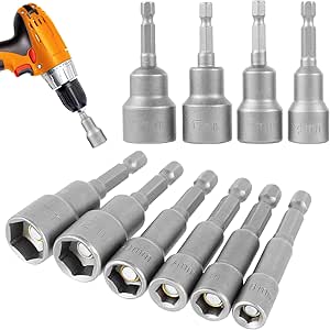 is 10pcs Magnetic Hexagonal Sockets Set 6-19mm Magnetic Socket Adapter ...