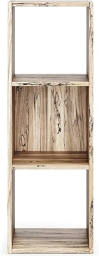 Miniatura 51 de Signature Design by Ashley Paxberry Coastal - Organizador de almacenamiento o librero moderno de 6 cubos, color blanqueado, diseño costero