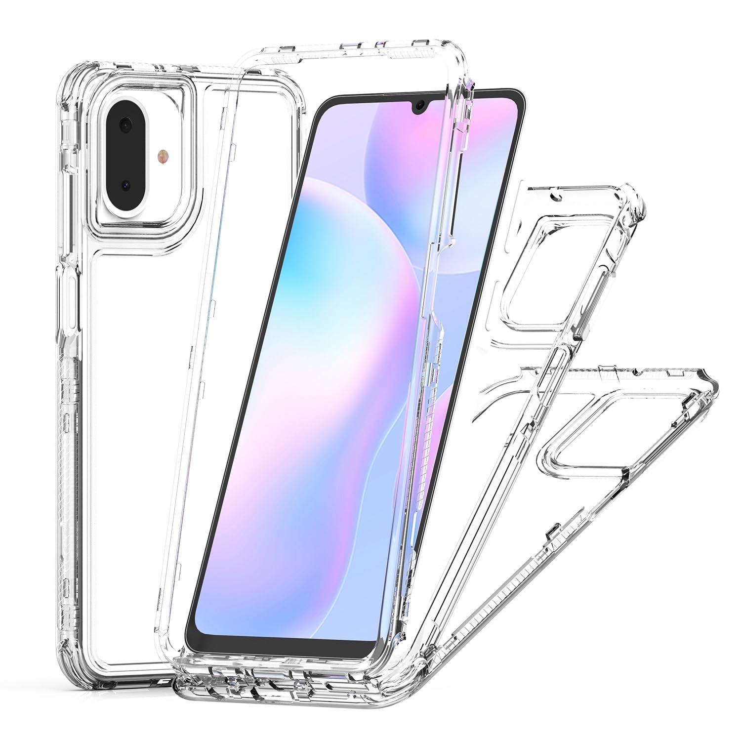 Coque transparente Samsung Galaxy A06 A07 5G antichoc mince - 8