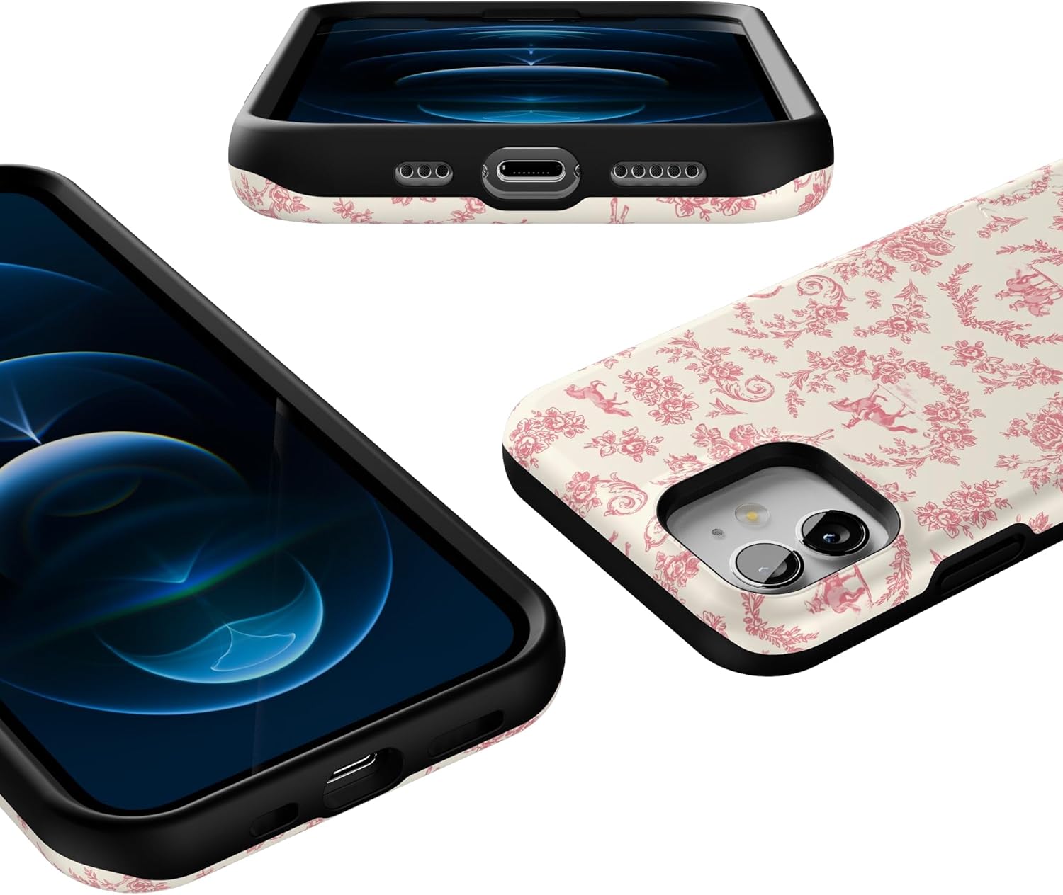 Casely iPhone 12/12 Pro Case | Western Bloom | Jenna Palek x Casely | Bold Protective Design | Compatible with MagSafe