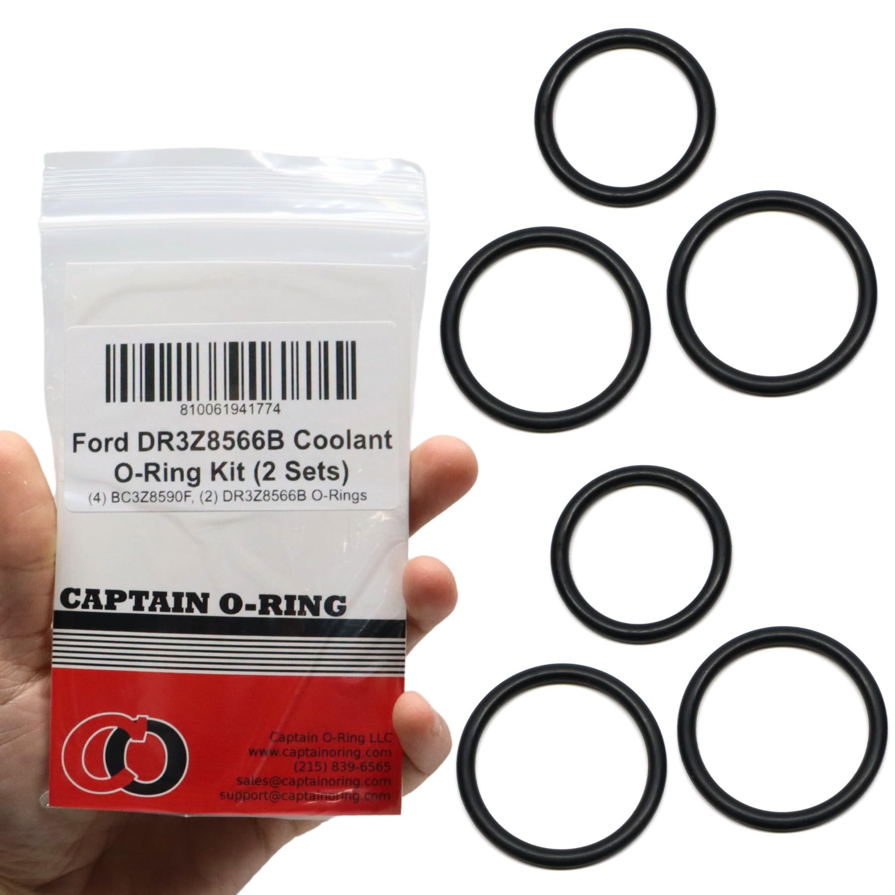 Captain O-Ring – Replacement BC3Z8590F, DR3Z8566B O-Rings