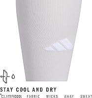 Vista 4 de adidas Metro Soccer (1 unidad) Fundas de calcetín precortadas para hombres, mujeres y niños, se adaptan sobre espinilleras