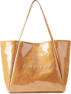 KALIDI FANCY FOREST KALIDI PVC Tote Women Weekender Bag Large Shopper Handbag Oversize Shoulder Travel Purse