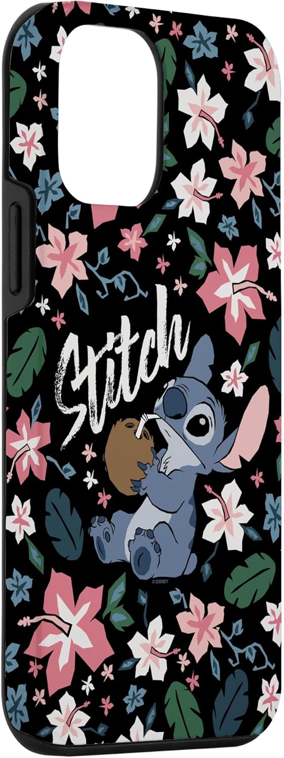 Disney Lilo & Stitch Tropical Floral Stitch Case for iPhone 12 mini