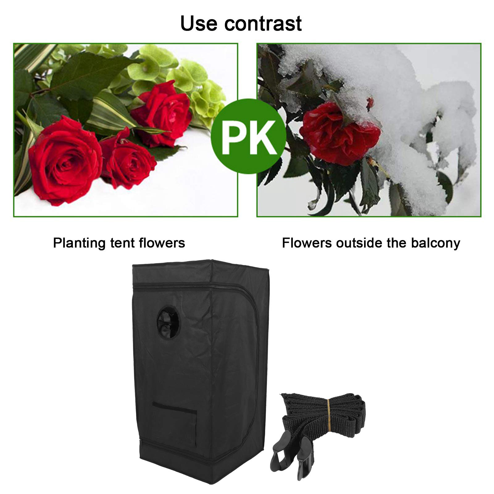 Tiendas De Cultivo Pequeñas, Mini Invernadero De 50x50x100 Cm, Invernaderos De Interior, Tiendas De Cultivo, Cobertizo Cálido Para Plantas De Interior Para Cultivo De Plantación Hidropónica De Flores
