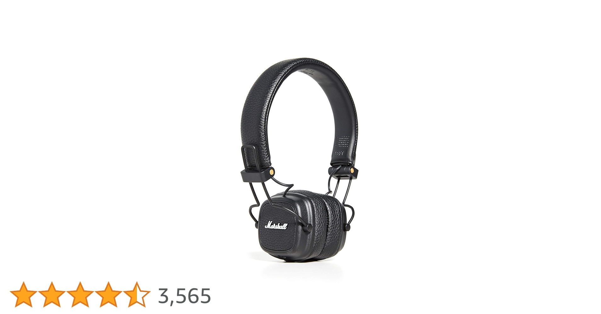 Amazon.co.jp: マーシャル Marshall ヘッドホン ブラック MAJOR