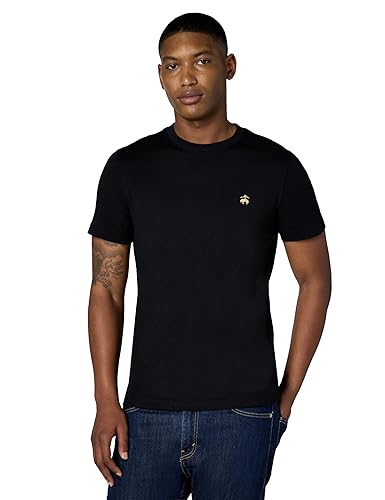 Brooks Brothers Men's Short Sleeve Cotton Crewneck Logo T-Shirt