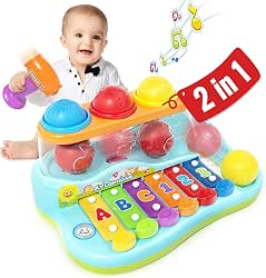 HOLA Toys for 1 Year Old Girl Boy Birthday Gifts,