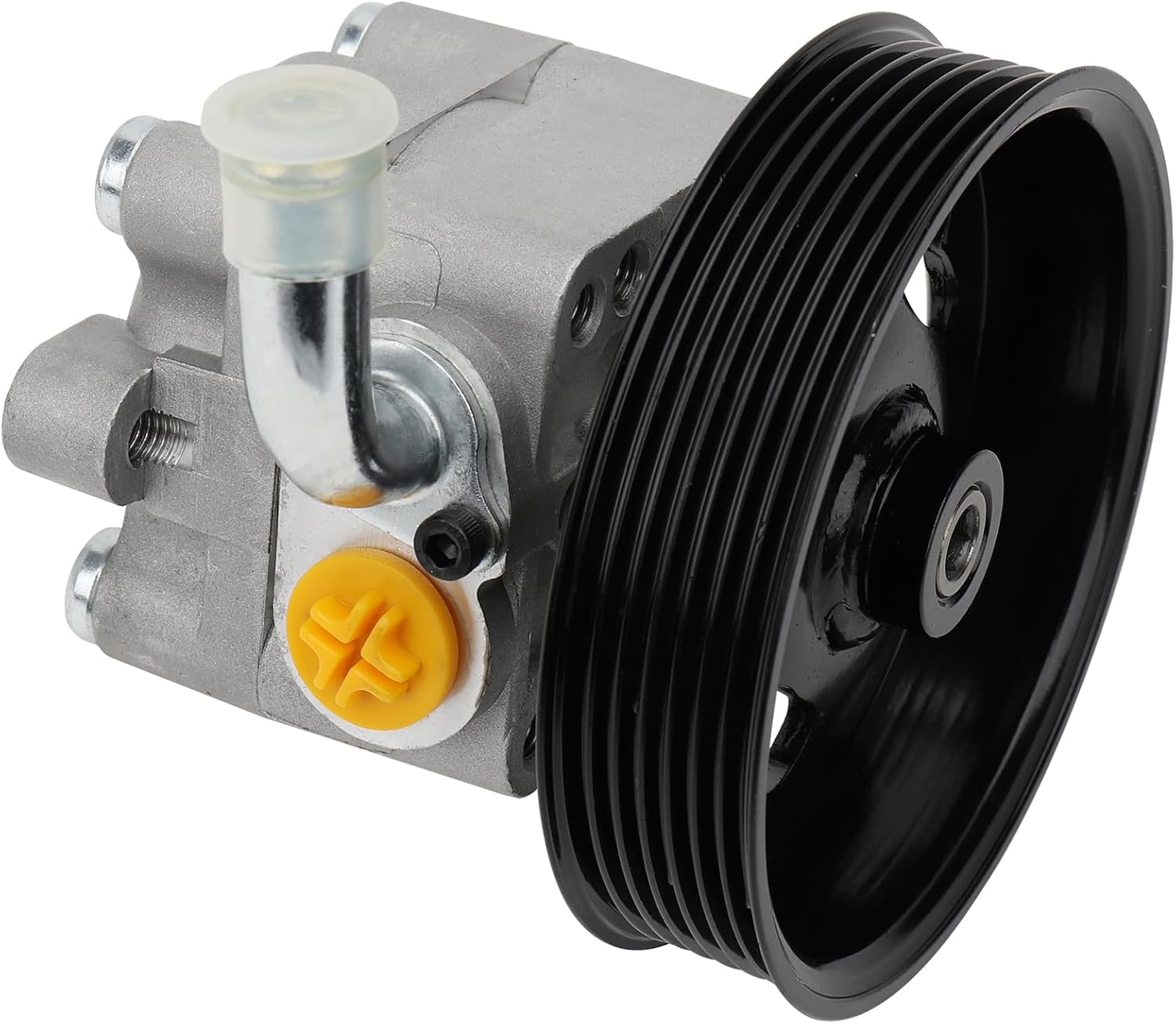 V6 3.5L Power Steering Pump with Pulley Compatible with Nissan Altima 2007-2012, Maxima Murano 2009-2014#21-5485