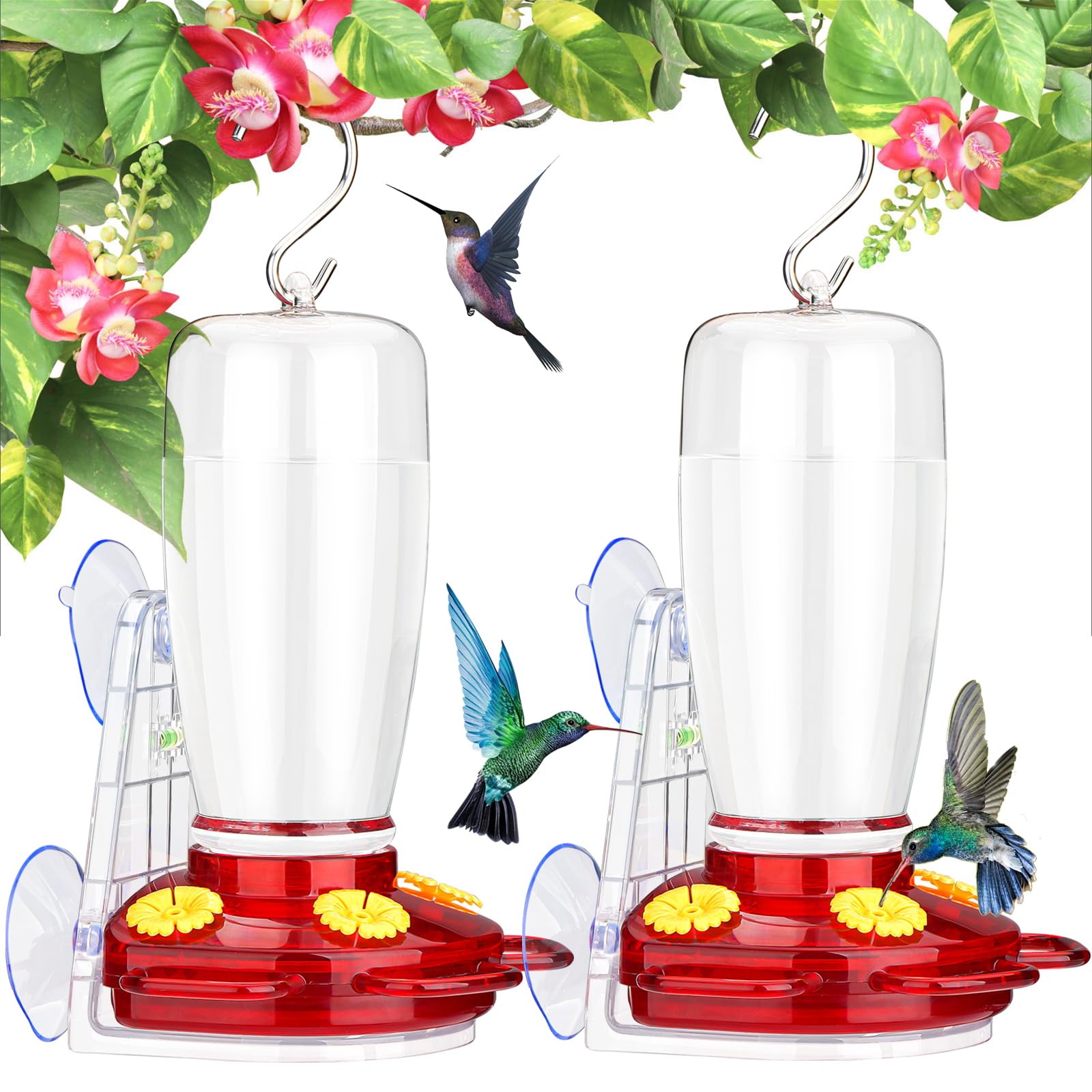 Mangeoire à Colibri Rouge 425 G à Suspendre Avec Fourmis