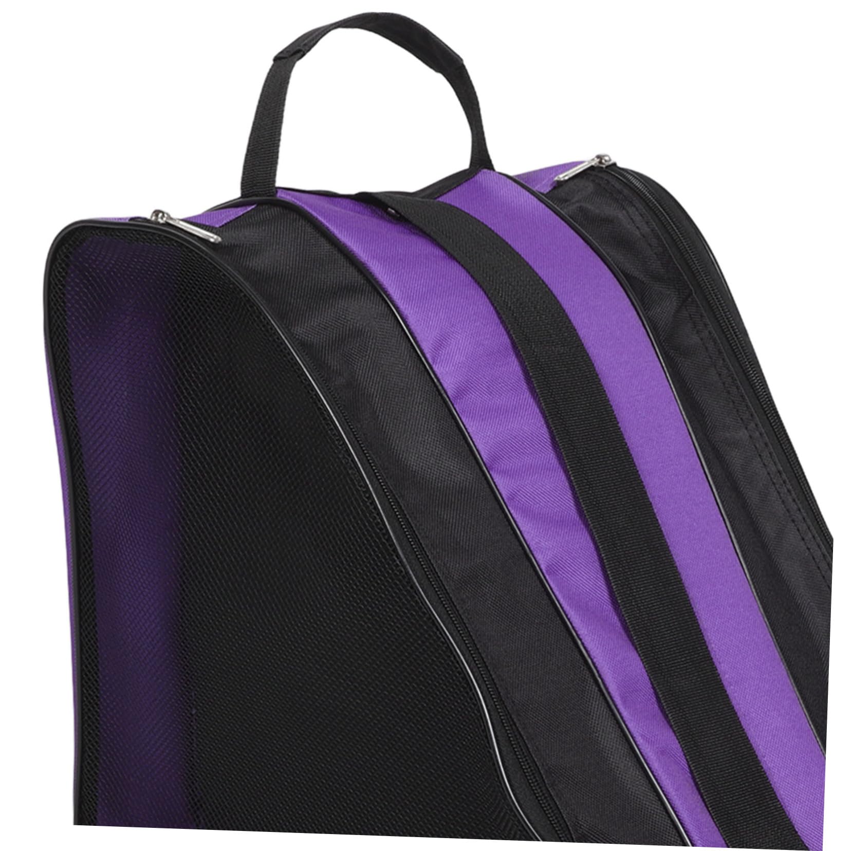 Abaodam Borsa per Pattini a Rotelle 2 Pezzi, Organizer Capiente | Tessuto Oxford, Design Multistrato, Tracolla Regolabile, Uso Outdoor per Scarpe e Stivali Antipioggia