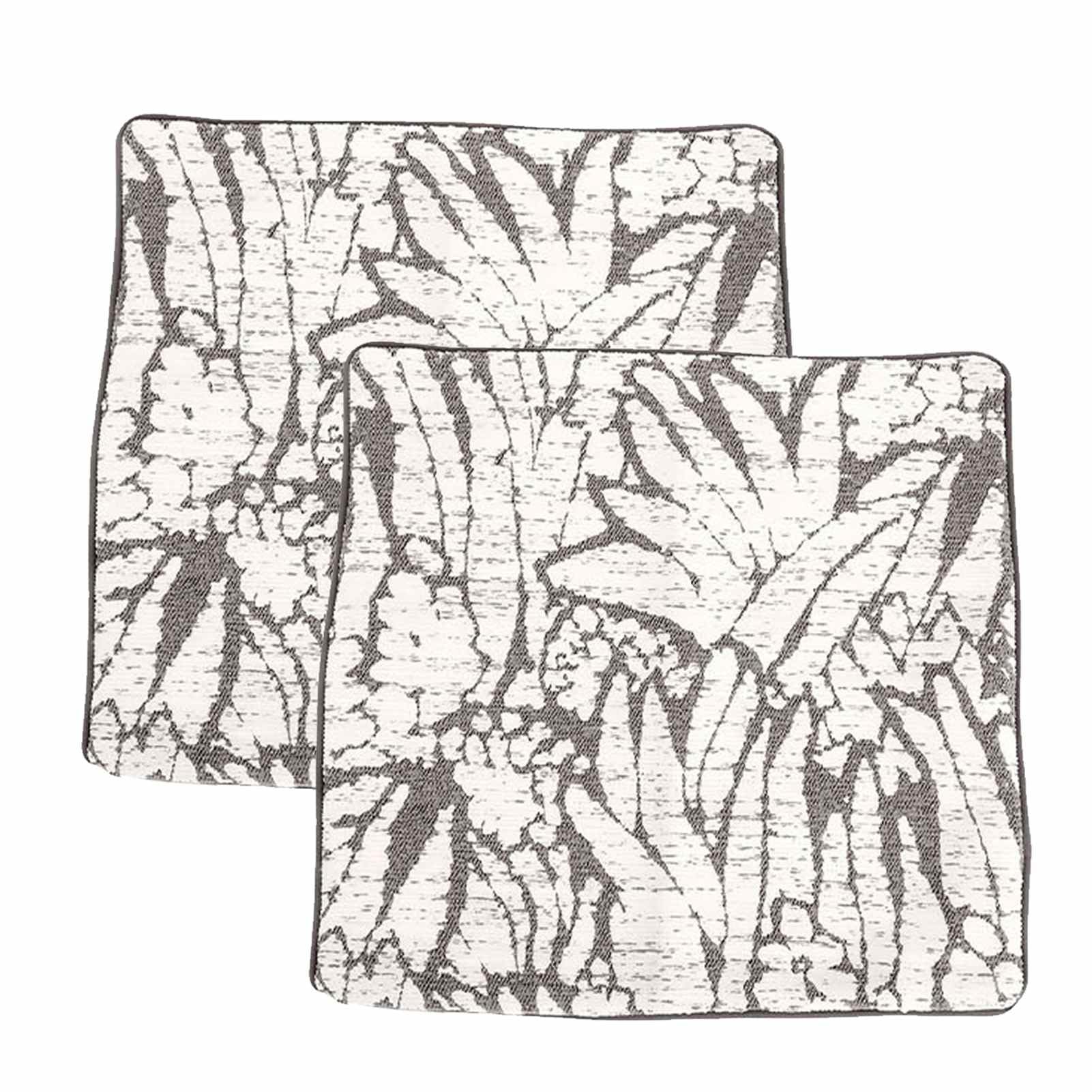 Fockety Federe per Cuscini, Confezione da 4 Federe in Morbido Tessuto di Poliestere Delicato Sulla Pelle con Accenti Boho, Decorazione Rustica con Motivo a Righe per Soggiorno, Divano, Camera da