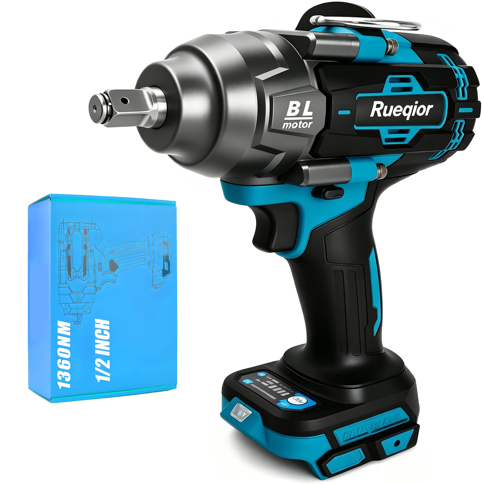 Rueqior Cordless Impact Wrench 1/2
