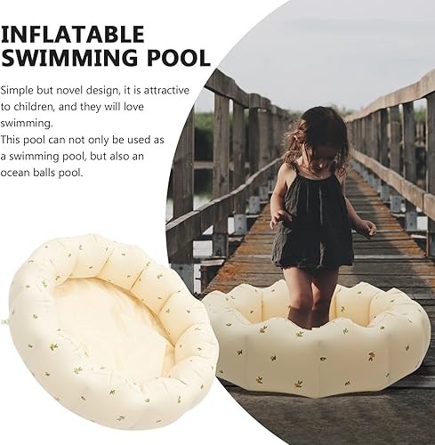 Miniatura 8 de Piscina inflable para niños pequeños, resistente al desgaste, juguete portátil, para niños, jardín, patio trasero