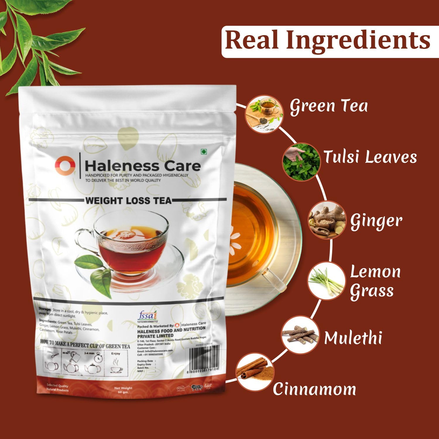 Review Haleness Care Weight Loss Tea | Herbal Fat Burner Green Tea 3 Review Haleness Care Weight Loss Tea | Herbal Fat Burner Green Tea