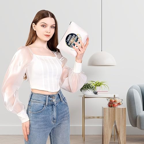 Miniatura 3 de BDPWSS Regalos temáticos de laberinto I Move The Stars For No One Laberinto Bolsa de maquillaje para amantes de búhos, bolsa de cosméticos Ello Worm