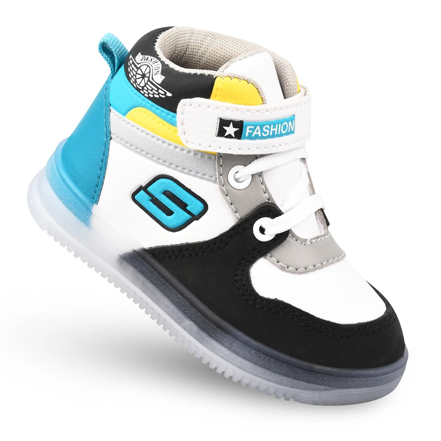 RICKENBAC Kids Latest Fashionable LED Light Shoes for Baby Boys and Girls (5) Multicolor (B0CZDZ2X7D) Amazon Price History, Amazon Price Tracker