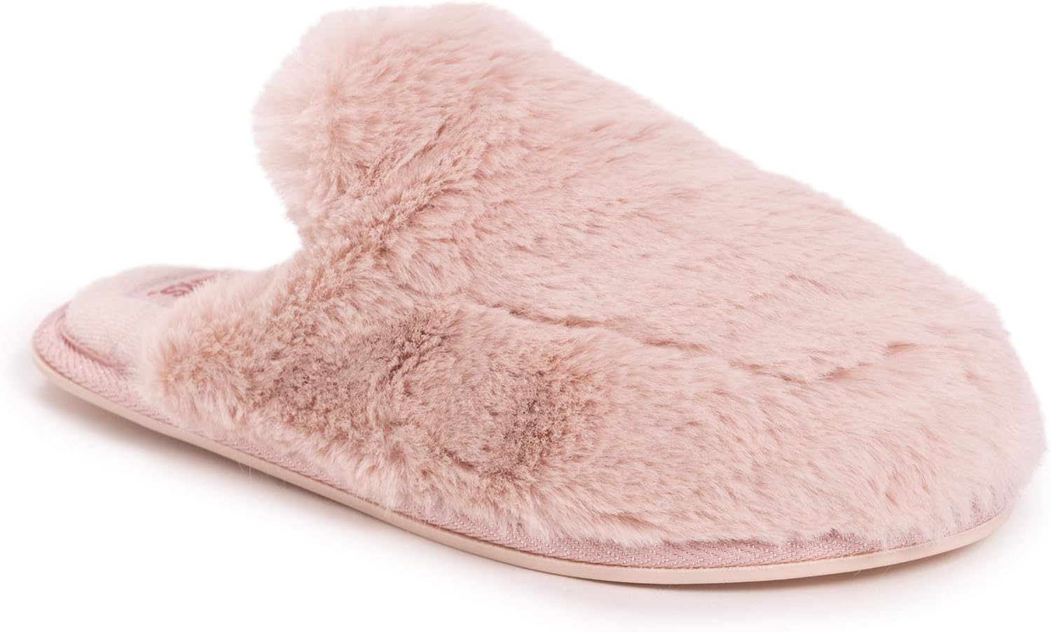 MUK LUKS Women's Capucine Slide-Blush Slipper, Small
