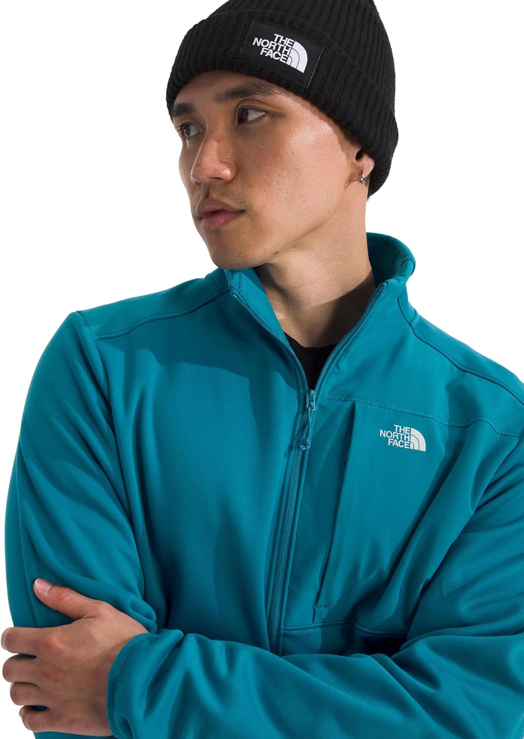 THE NORTH FACE Men's TNF Performance Fleece Full Zip Jacket | Lightweight Pullover With Zip Pockets - Image 4