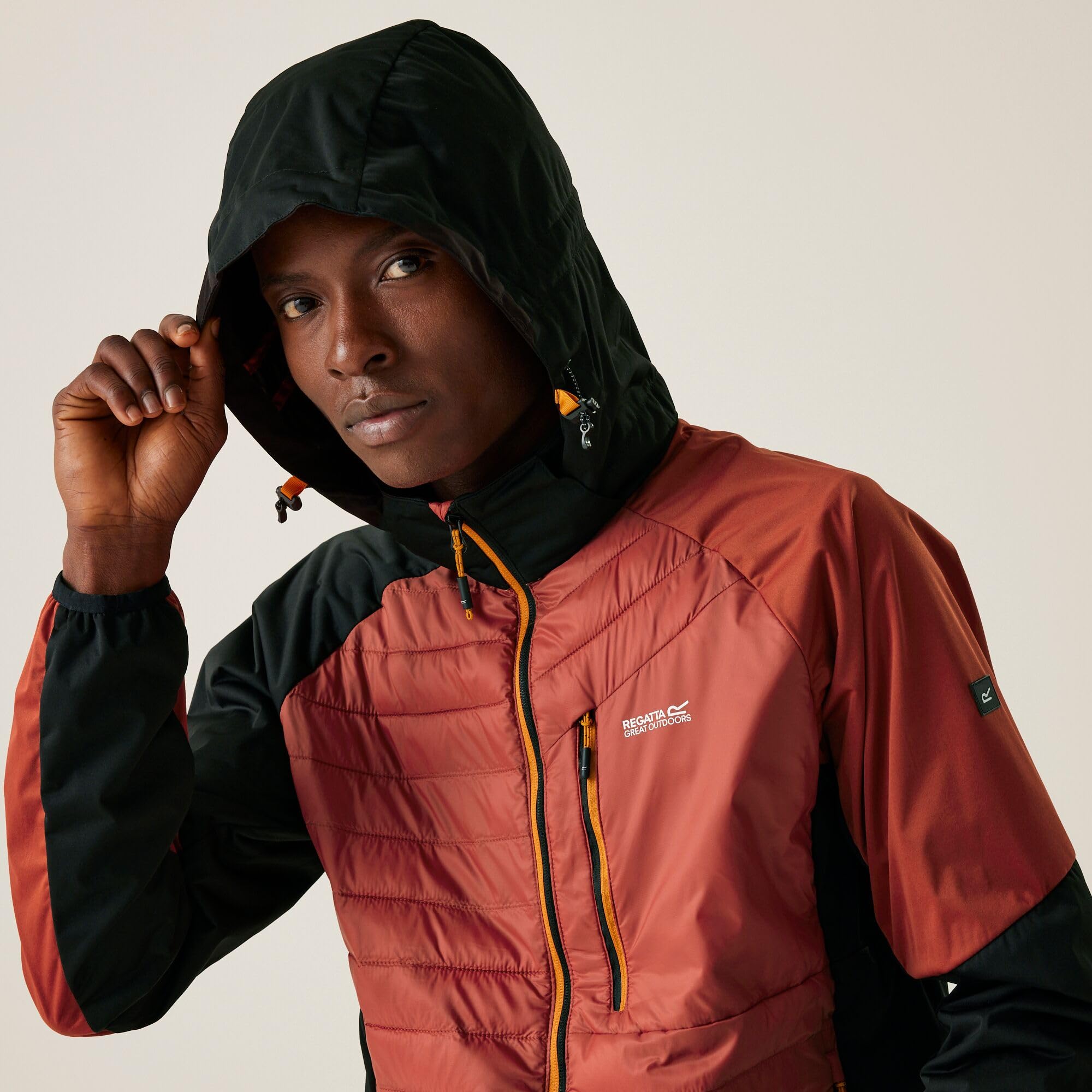 Regatta Men's Andreson Pro Hybrid Jacket Veste à capuche légère Pro Hybrid pour homme avec fermeture éclair intégrale Homme (lot de 1)