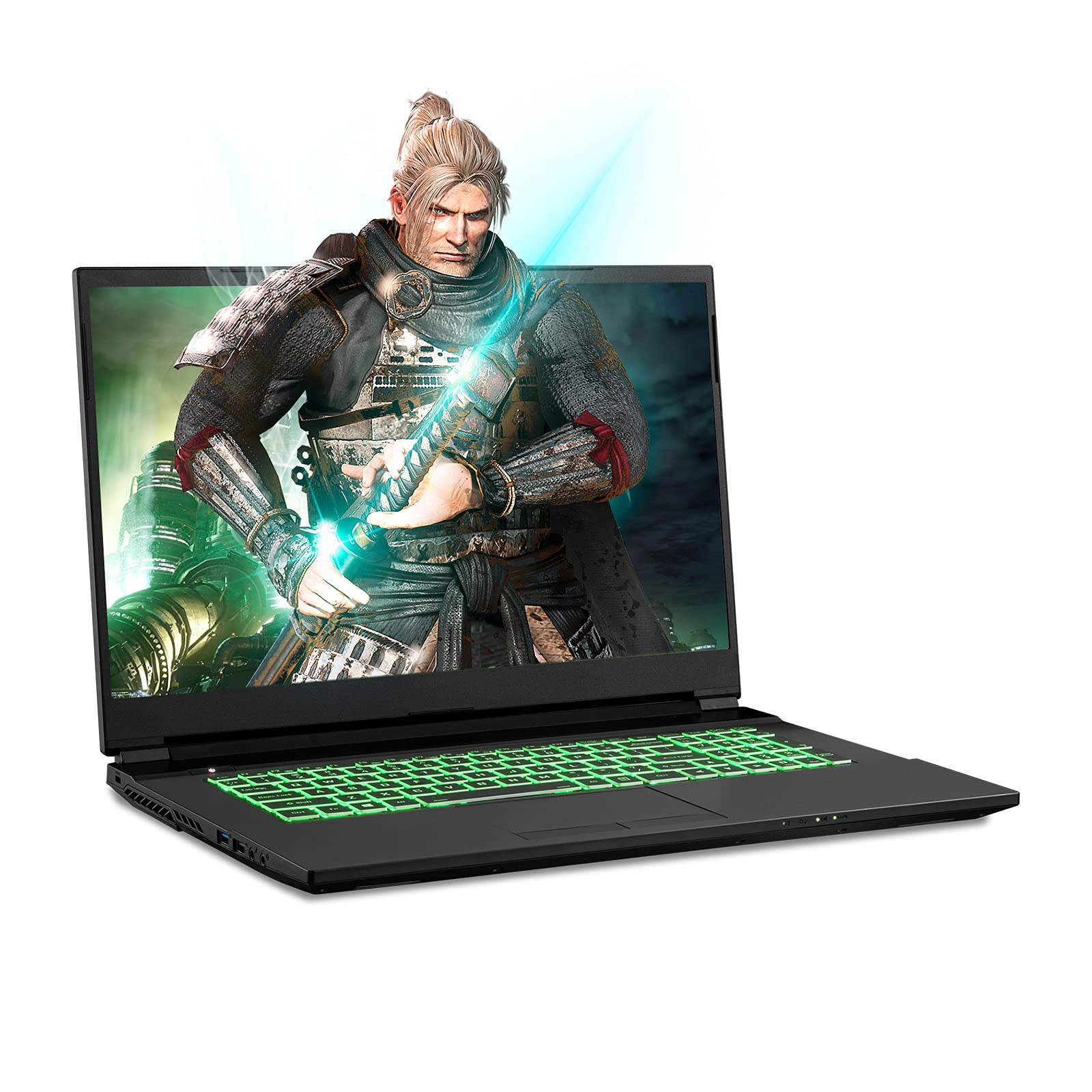 Sager NP7879PQ 17.3 Inch FHD 144Hz 72% NTSC Laptop, Intel i7-11800H, RTX 3060 6GB, 64GB RAM, 1TB WD 