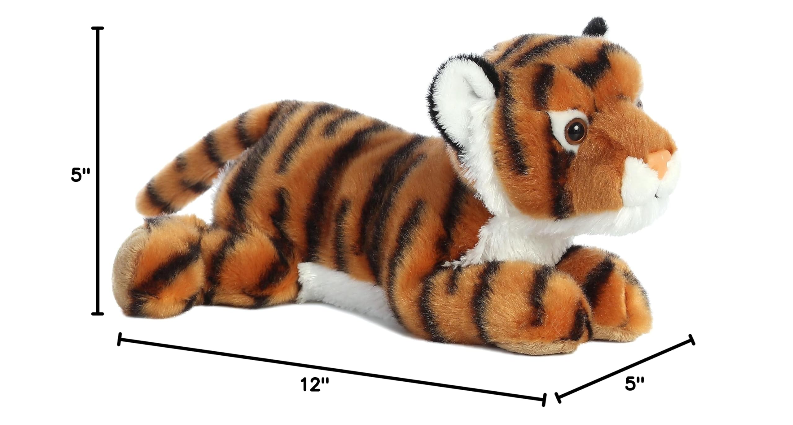 Aurora® Adorable Flopsie™ Indira™ Stuffed Animal - Used to Create Imaginative Play Adventures - Perfect for Birthdays, Kids and Adults, All Ages - Brown 12 Inches