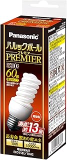 パナソニック パルックボールプレミア D15形 電球色 電球60形タイプ 口金直径26mm 810 lm EFD15EL10H2