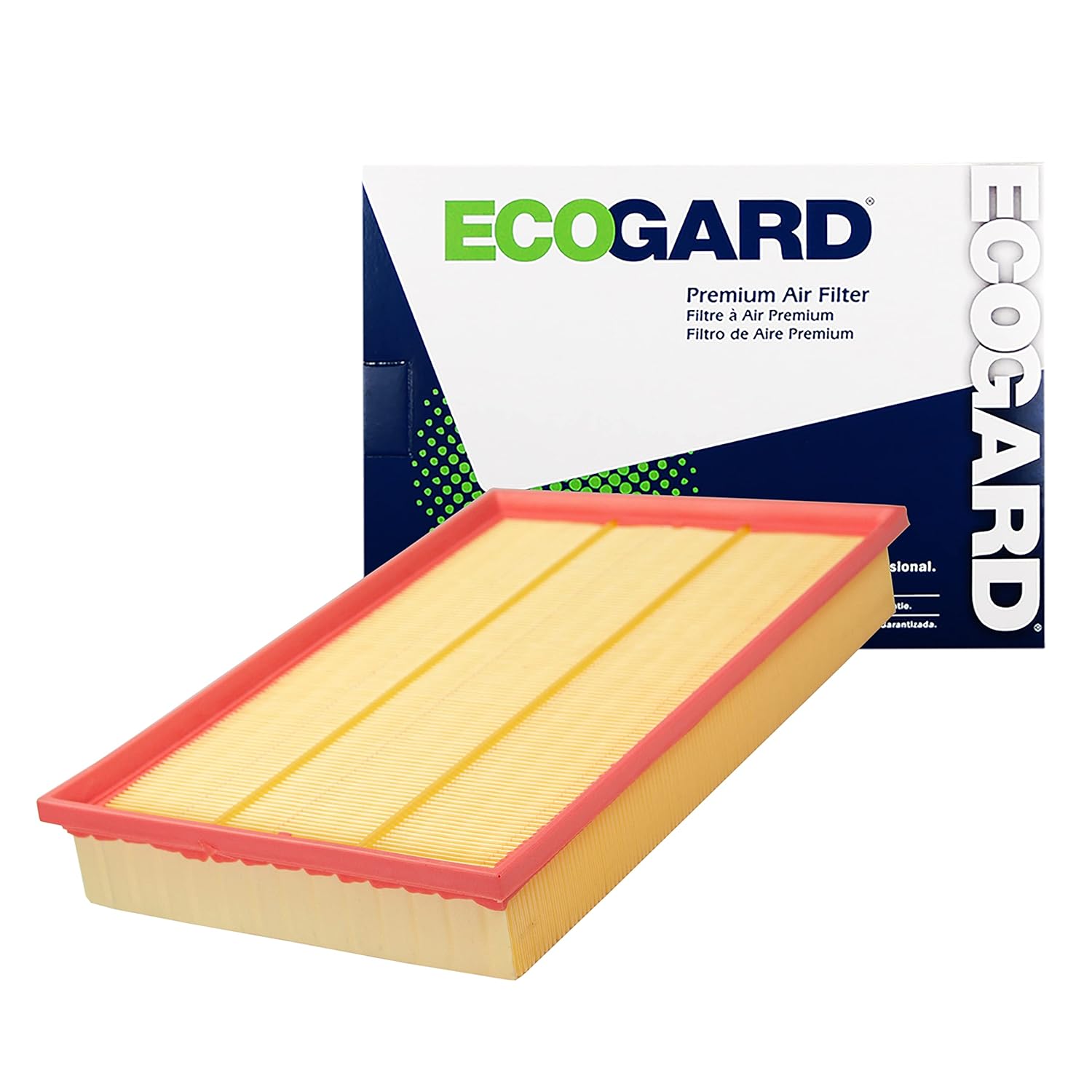 Filtro de Ar do Motor ECOGARD XA5626 Premium - Compatível com Volkswagen Passat 2006-2010, CC 2009-2017, Audi TT Quattro 2008-2009, R32 2008, Audi TTS Quattro 2009-2015, A3 2006-2009