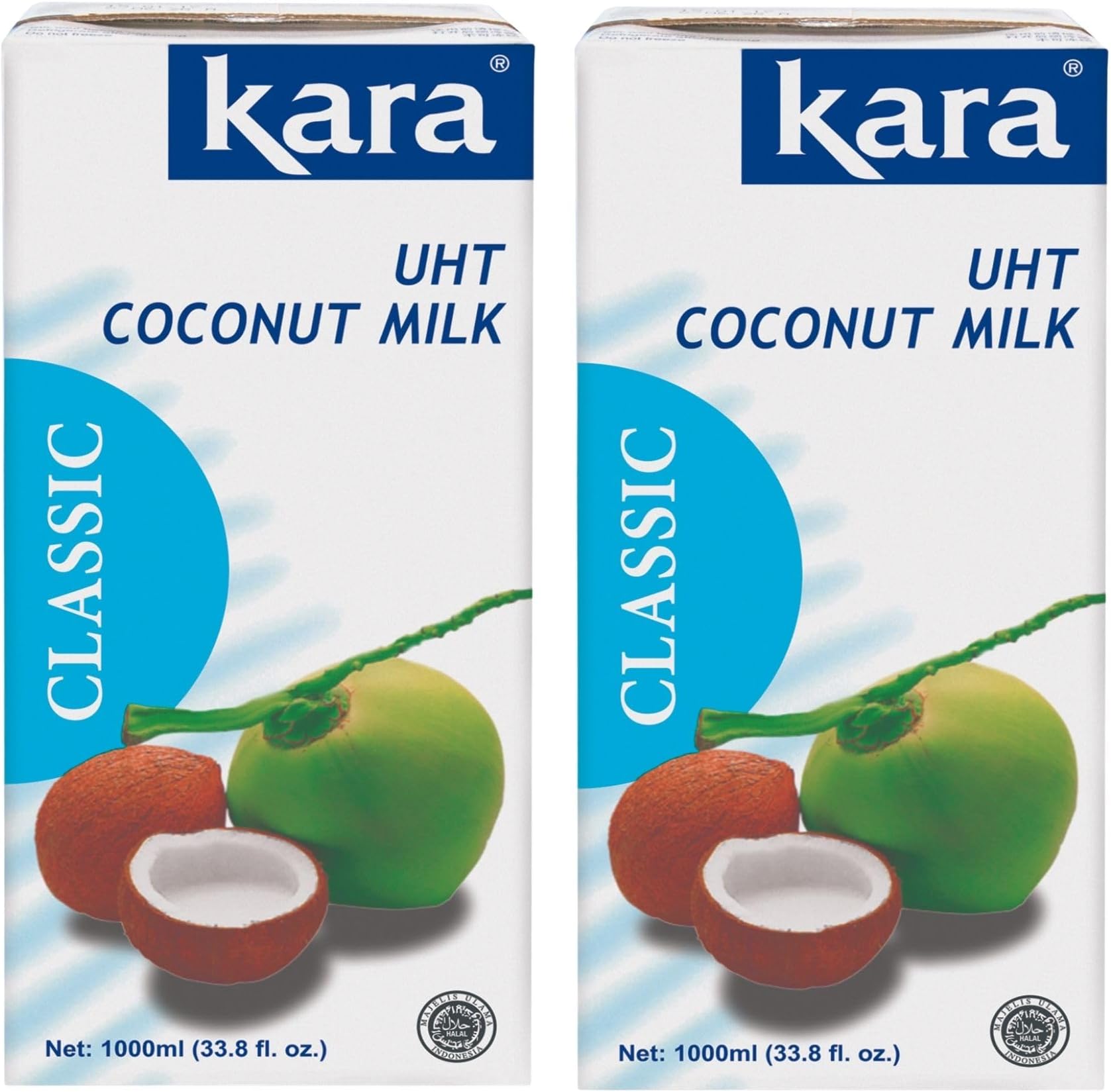 Kara Coconut Milk Unsweetened, 33.8 Oz