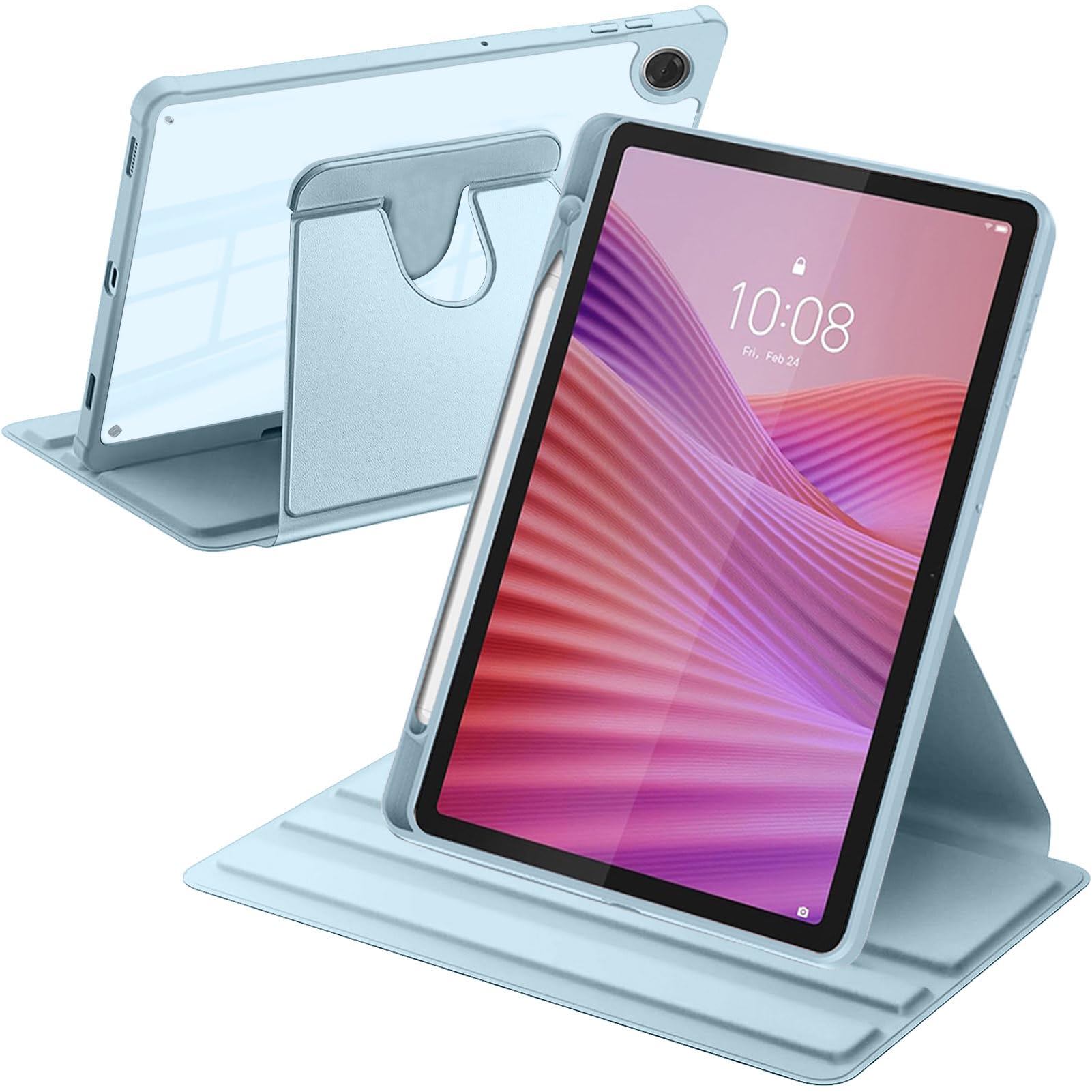 A-BEAUTY Rotating Case Compatible with Lenovo Tab 10.1 Inch 2025