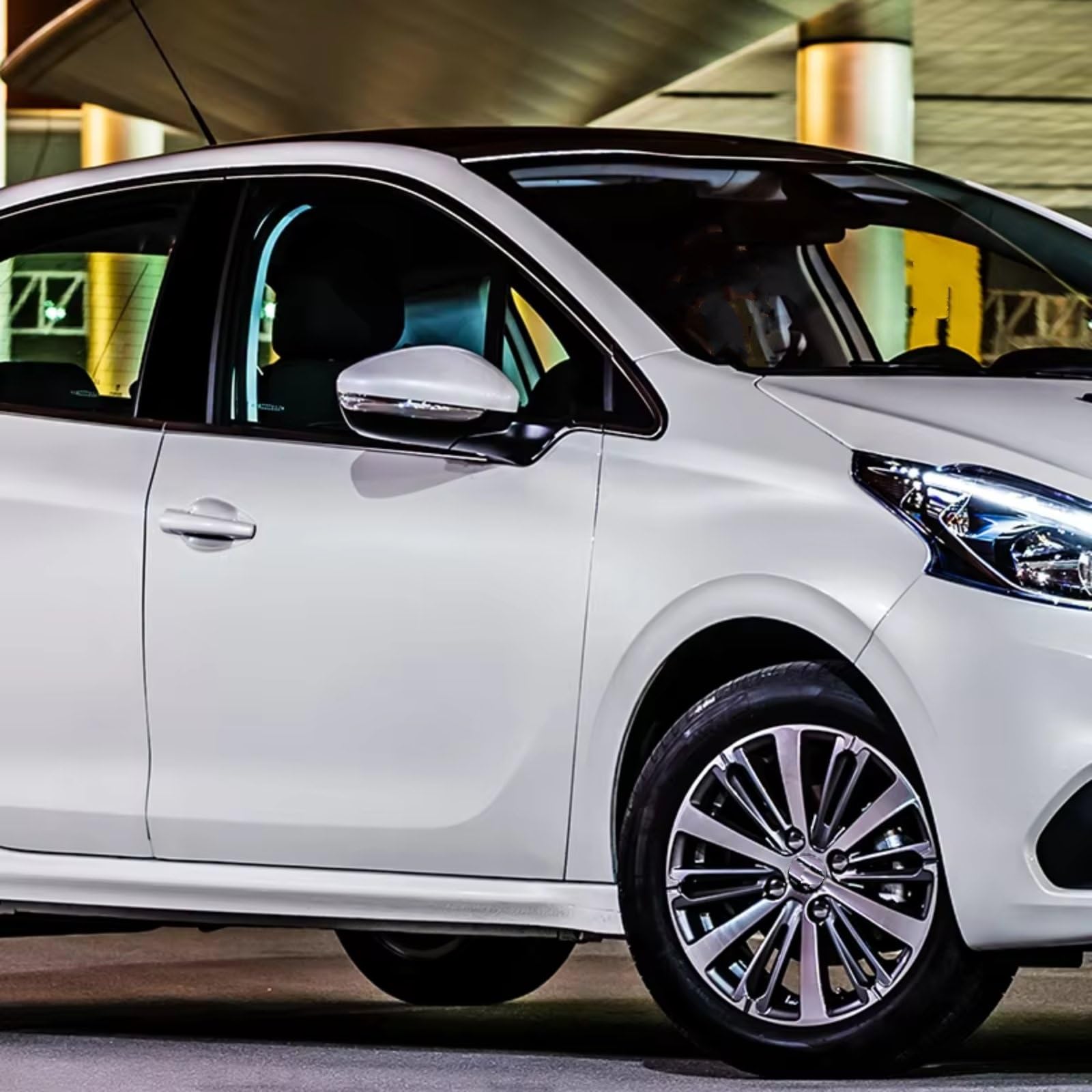 Couvercle Rétroviseur Porte Droite Pour Peugeot 208/2008 Gti 2012-2018, Coque Rétroviseur Gauche/droite Remplacement(Chrome Left)