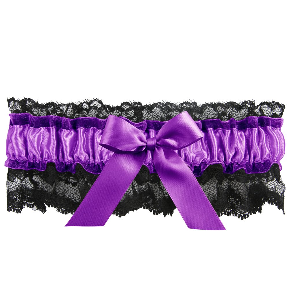 Ivy Lane Design Britney Garter, Black/Purple-image-43