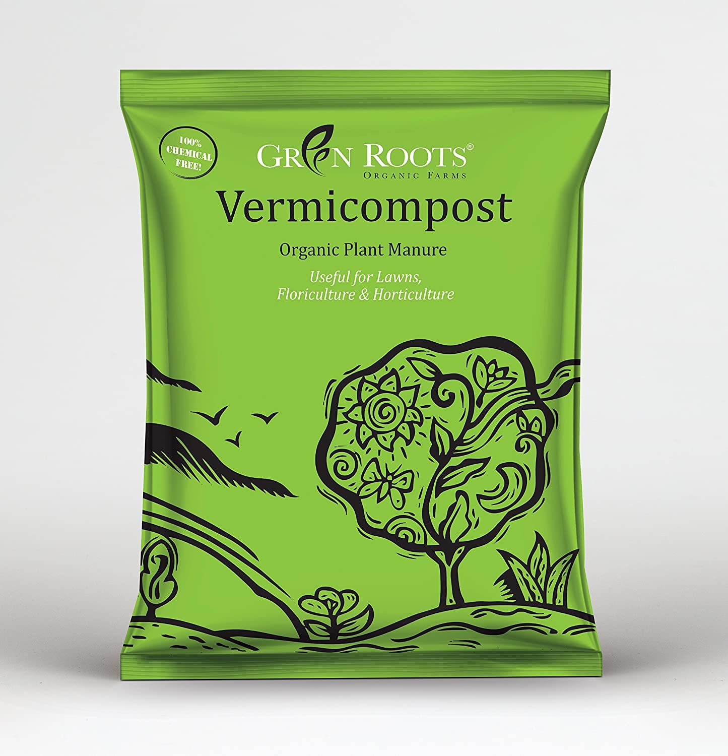 Green Roots Vermicompost Plant Manure 100% Organic Plant Nutrient for Home Garden (10 Kg) (B0BJW3FCCW) Amazon Price History, Amazon Price Tracker