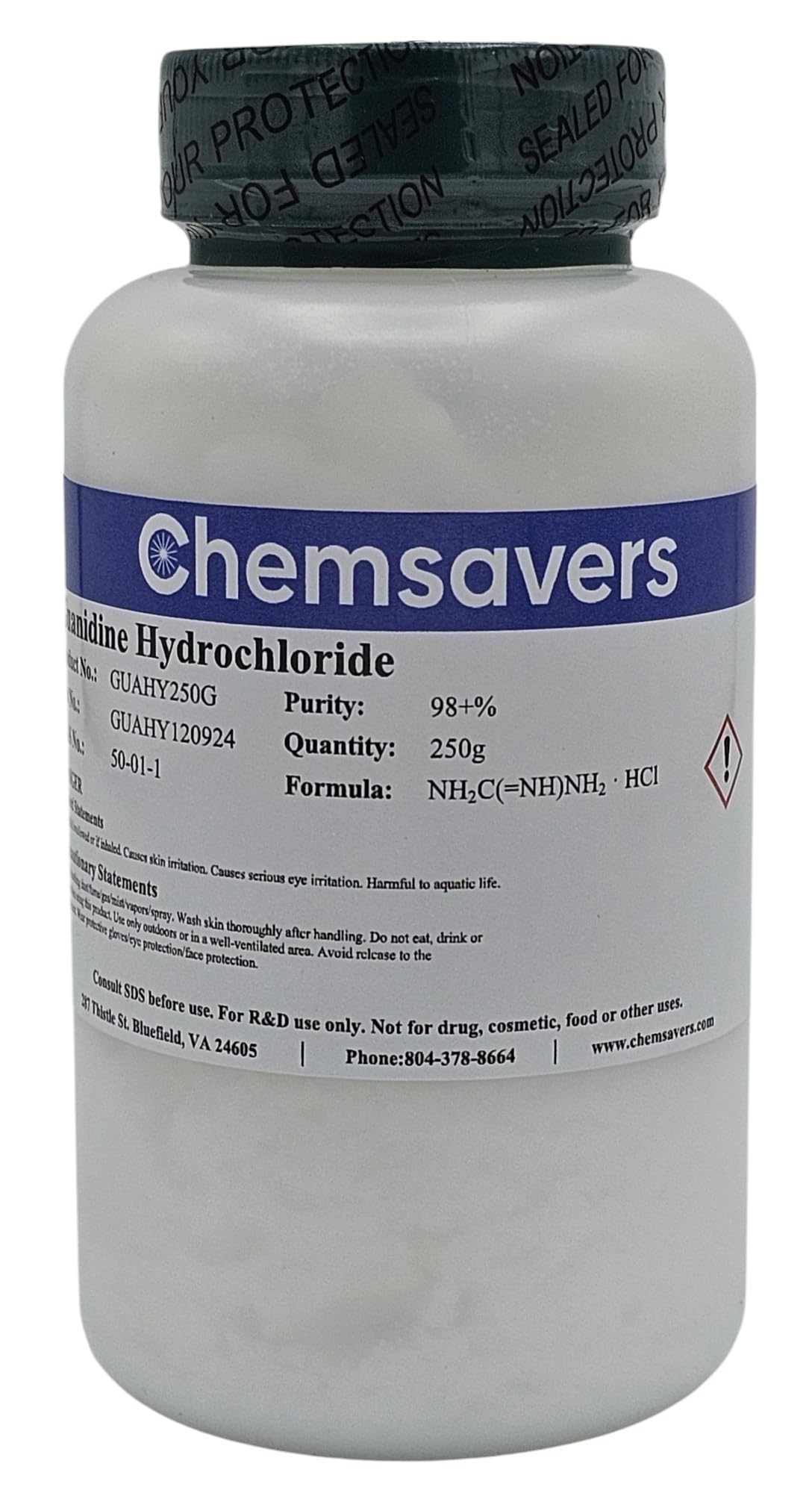 Guanidine Hydrochloride, 98+%, 250g