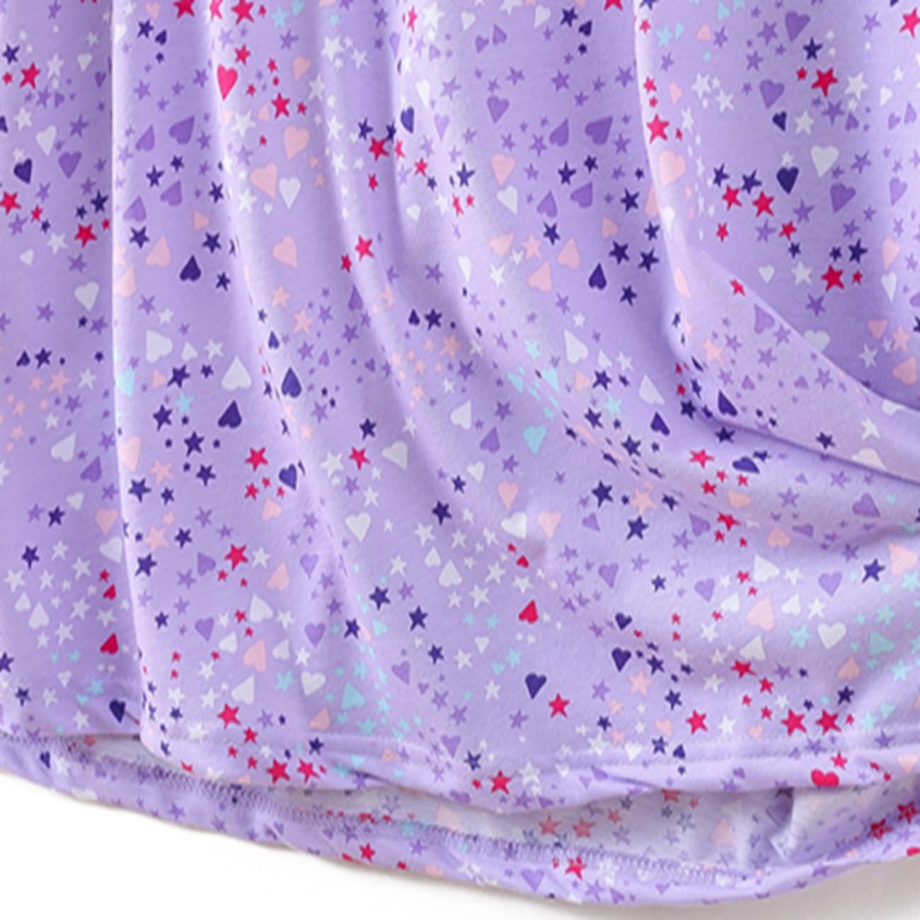 QUCH Nightgowns for women Cotton Womens Nightgown Short Sleeves Sleep Shirts Women's Sleepwear Print Pajama Night Shirts - Image 4