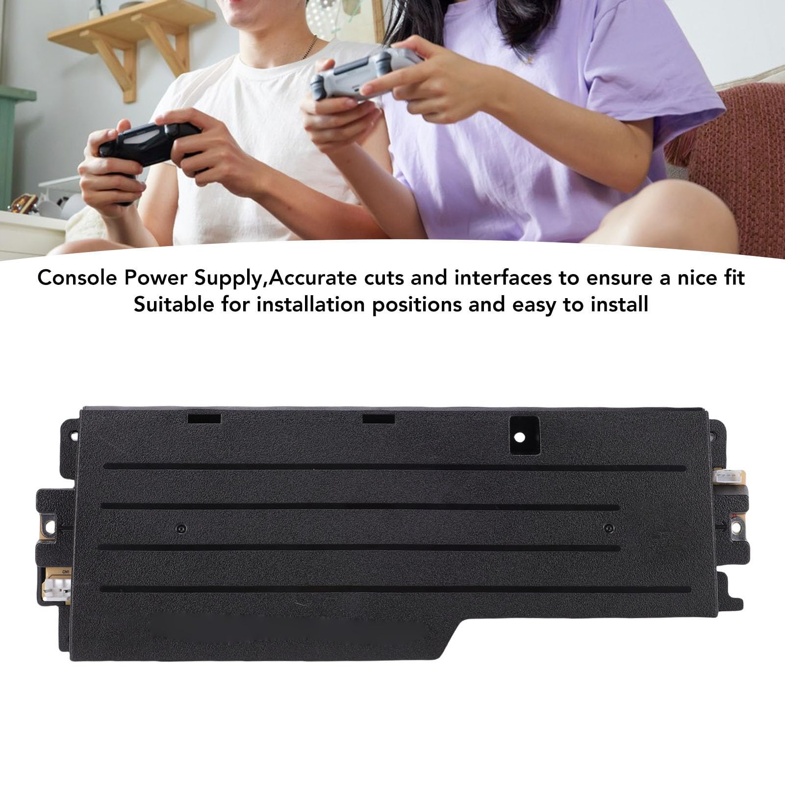 ASHATA APS250 APS 270 Alimentatore per console Slim 2000 2100 2500, alimentatore portatile in ABS per console di ricambio