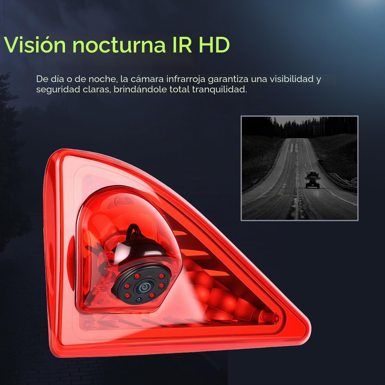 Inefala Luz de Freno Cámara Trasera para Master Movano NV400 2010-2016