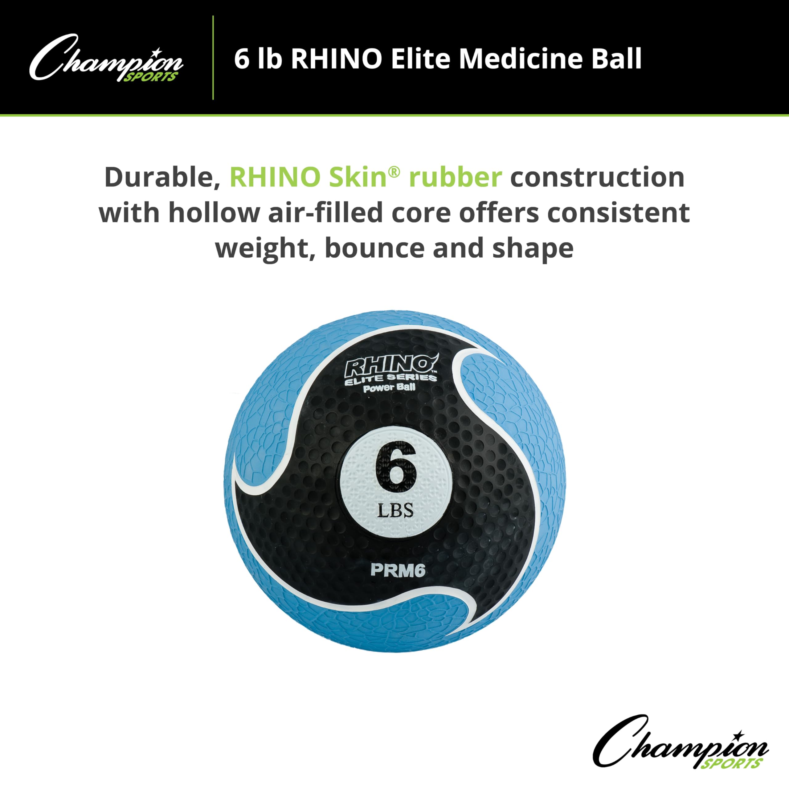 Champion Sports Rhino Elite - Palla Medica (2,7 kg)