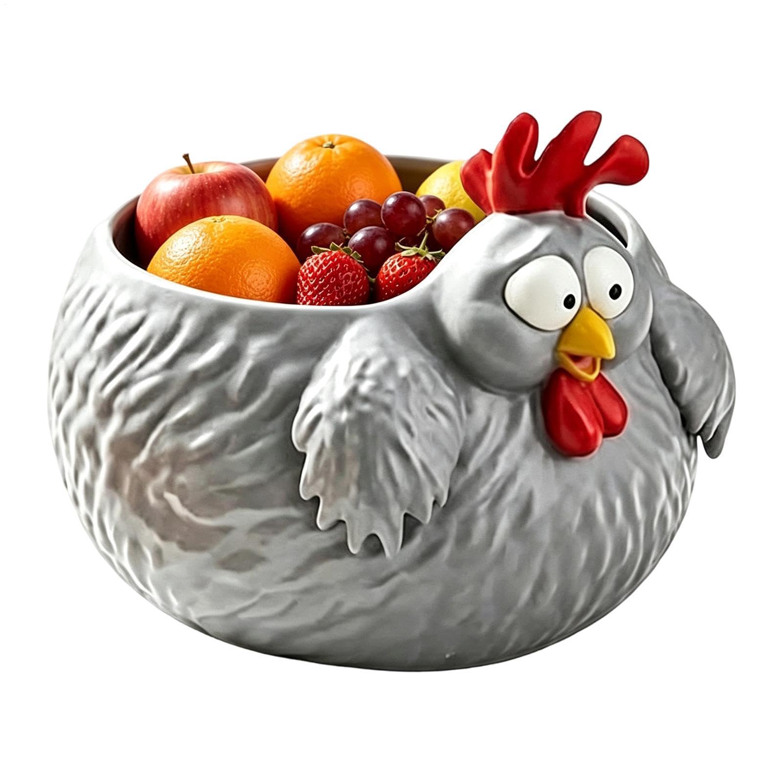 Cuenco de resina para pollo: la solución rústica para ordenar la cocina y el dormitorio