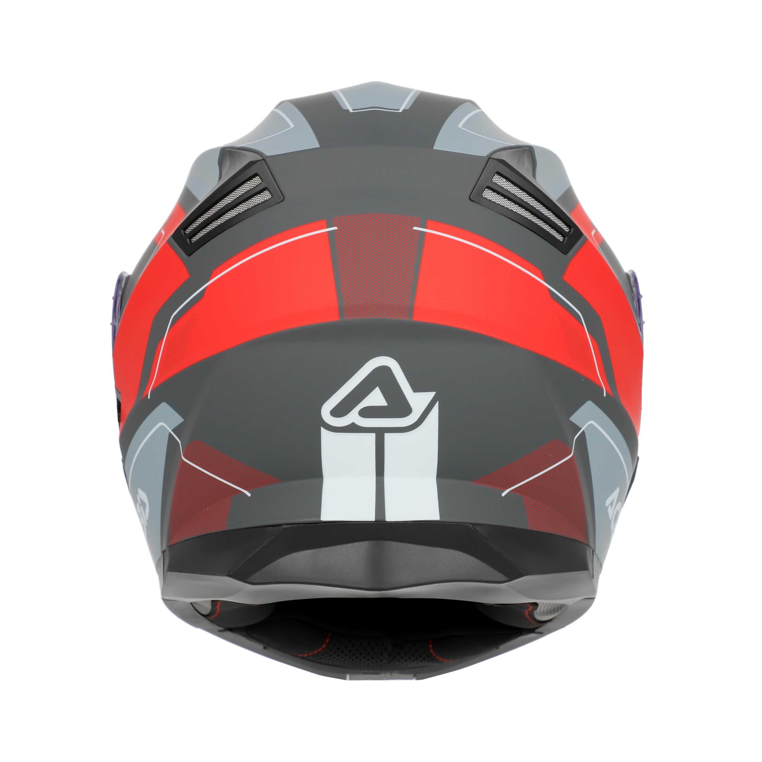 Casco Modular ACERBIS SEREL Rojo y Gris 22-06 (XL 61/62)