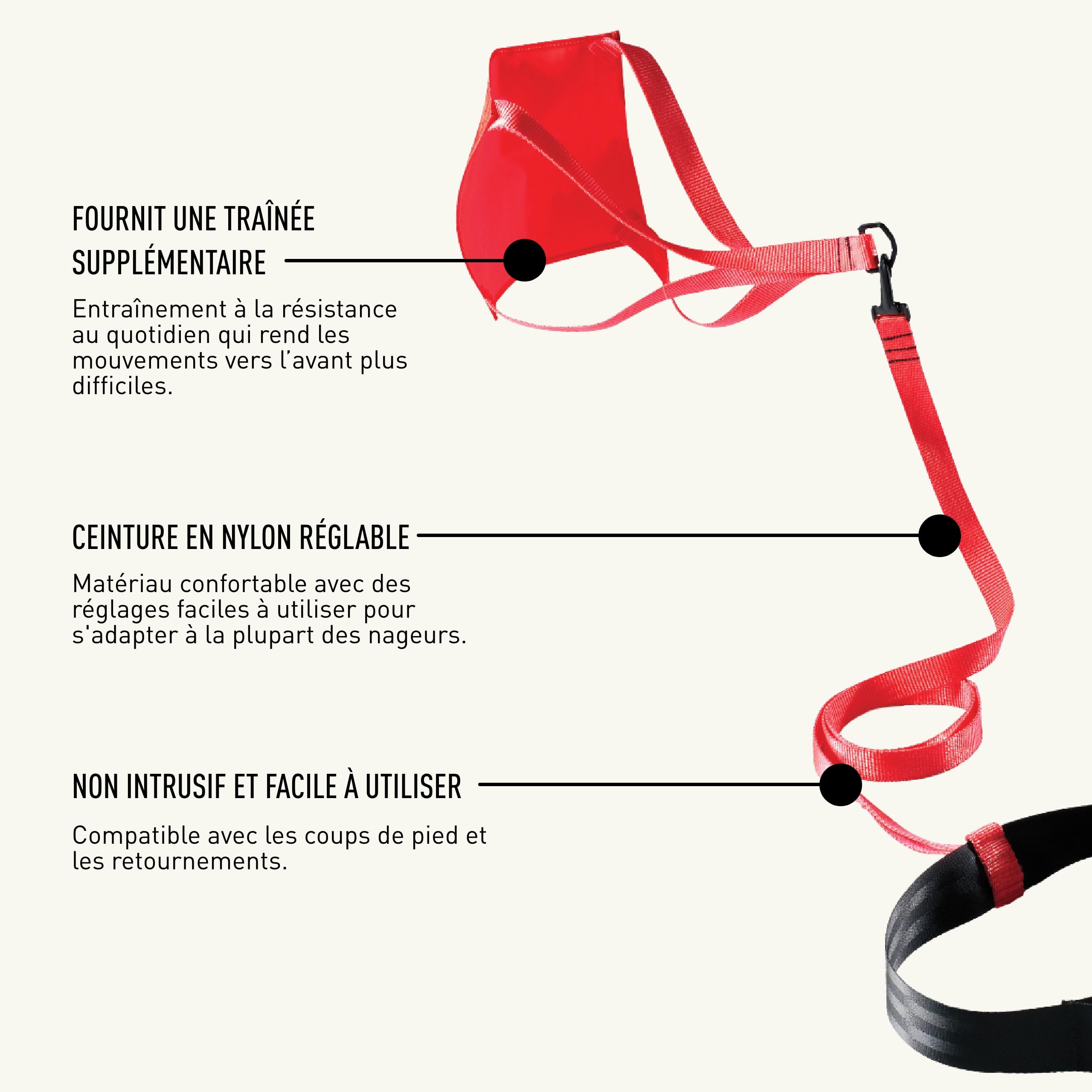 FINIS Parachute de natation