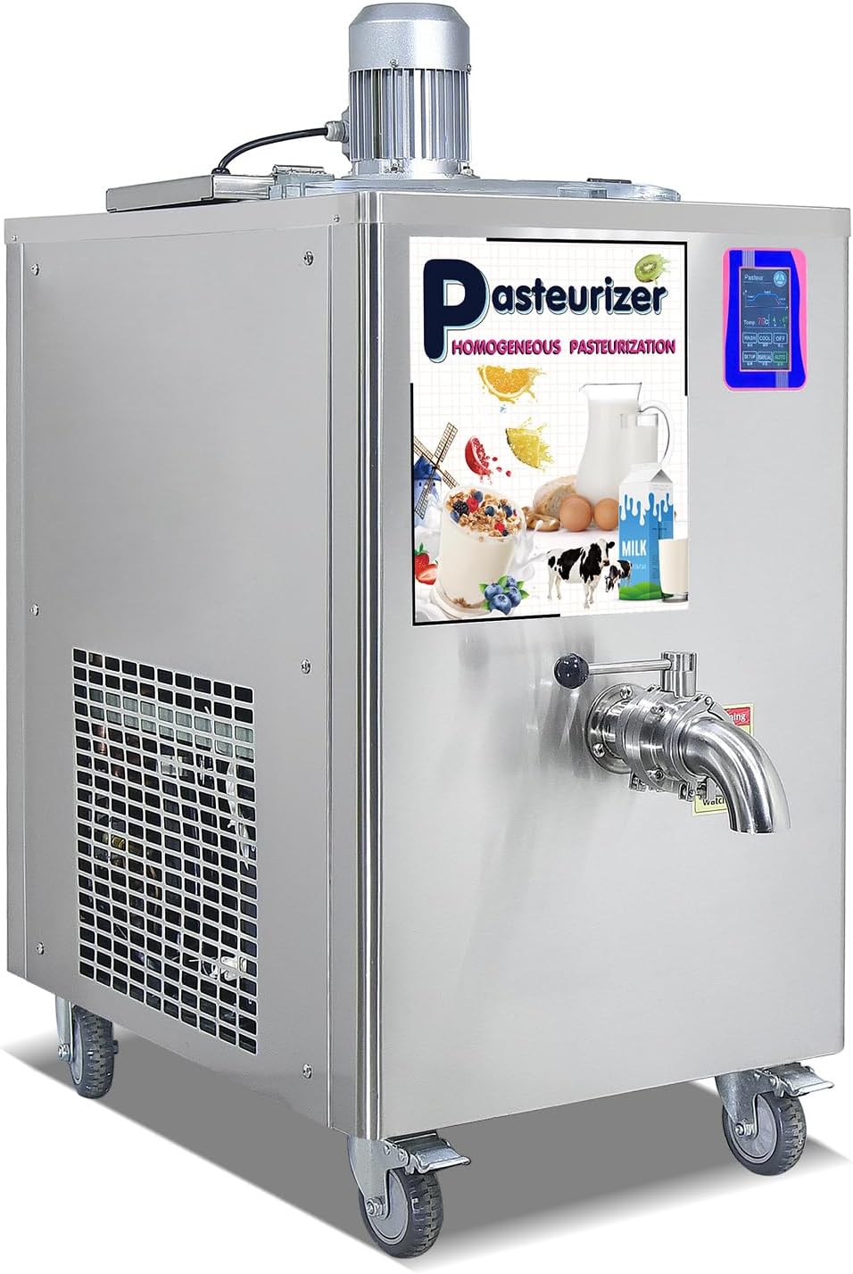 Kolzayier Commercial Pasteurizer with Cooling Function, 13L