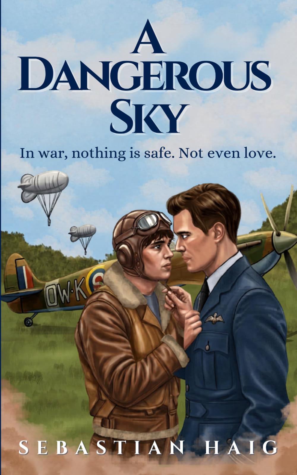 A Dangerous Sky: A WWII RAF M/M Romance (A War of Secrets)