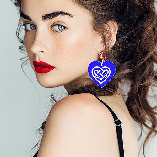 Miniatura 6 de CRASPIRE Sellos transparentes de nudo celta, estrella y corazón de cinco puntas, sello de silicona transparente para álbumes de recortes, álbumes de