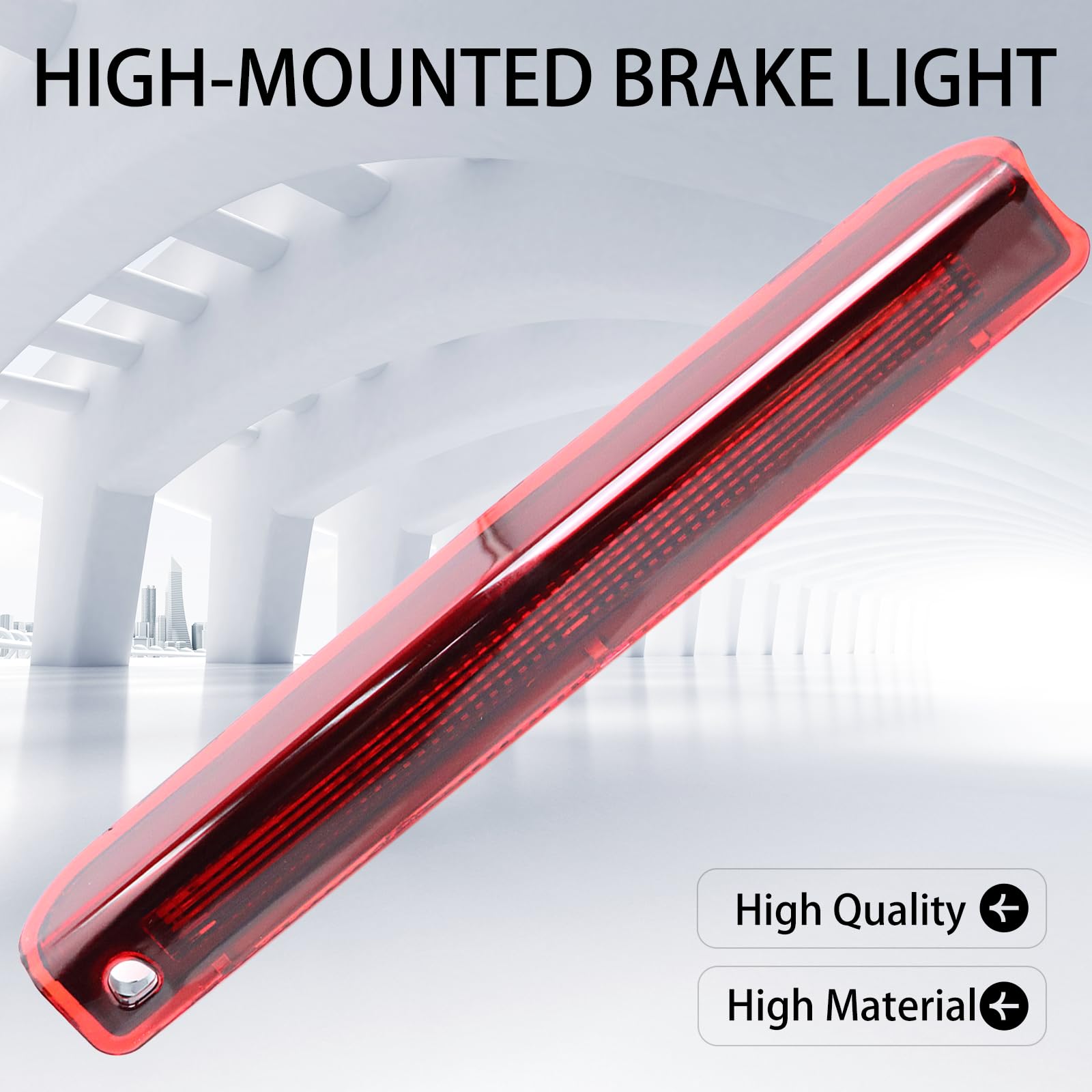 265900006R - Luz de freno de alto nivel para Megane MK3 Hatchback 2008-2016, tercera luz de freno, color 265900006R, rojo