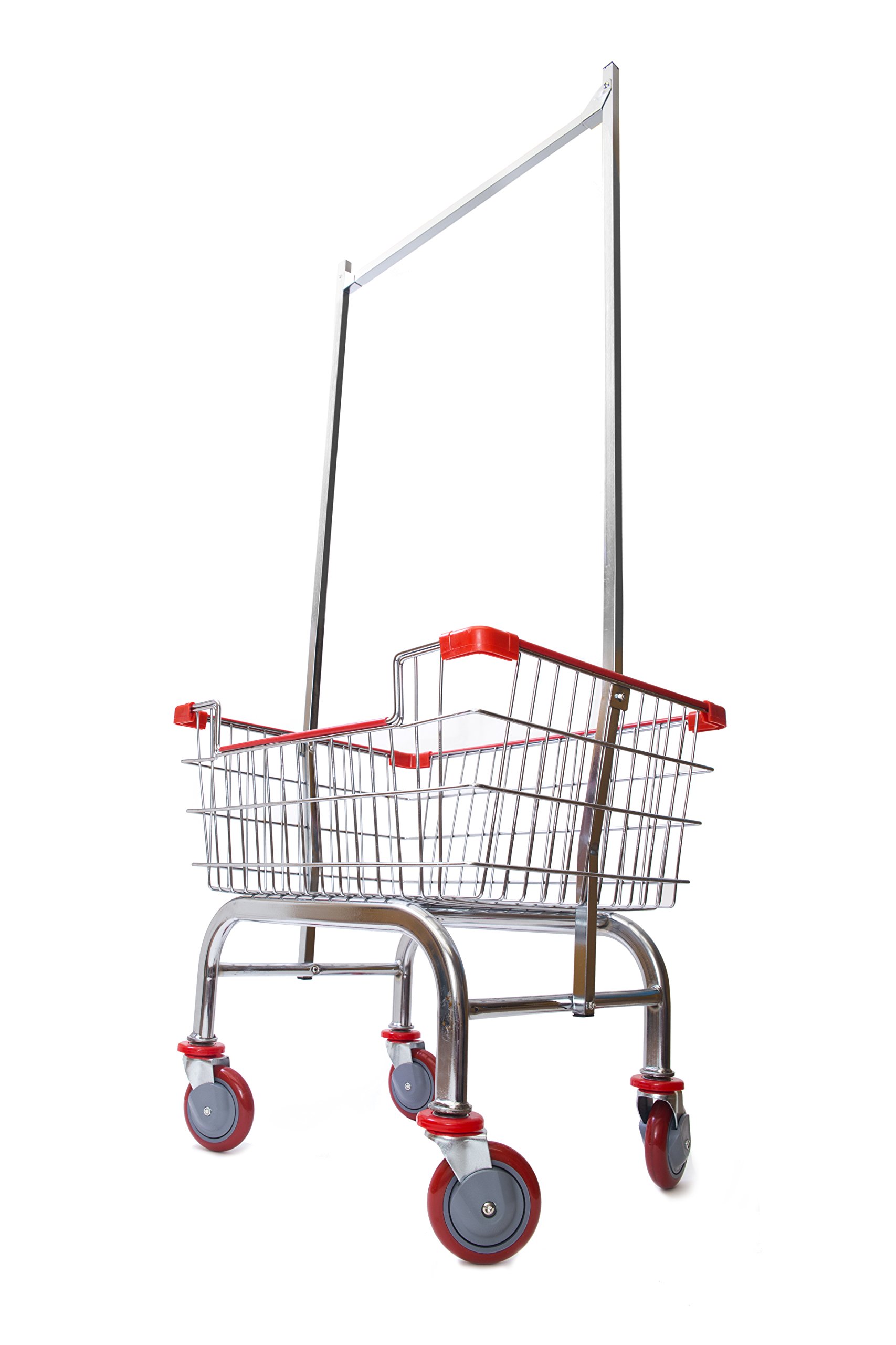 Amazon.com: CHAMINUSA Laundry Cart Chrome Coated with Double Pole