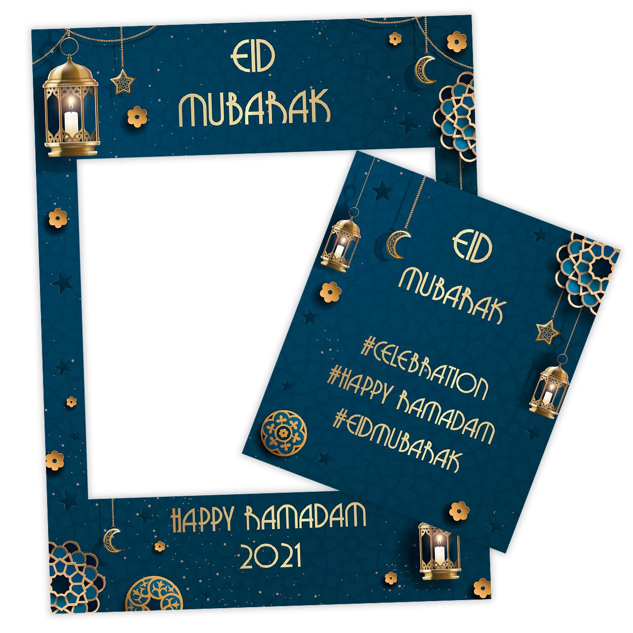 Paper Themes Sfme01 Muslim Selfie Frames For Eid Festival Weddings Mehndi Night Special Occasions By (Sfme01)