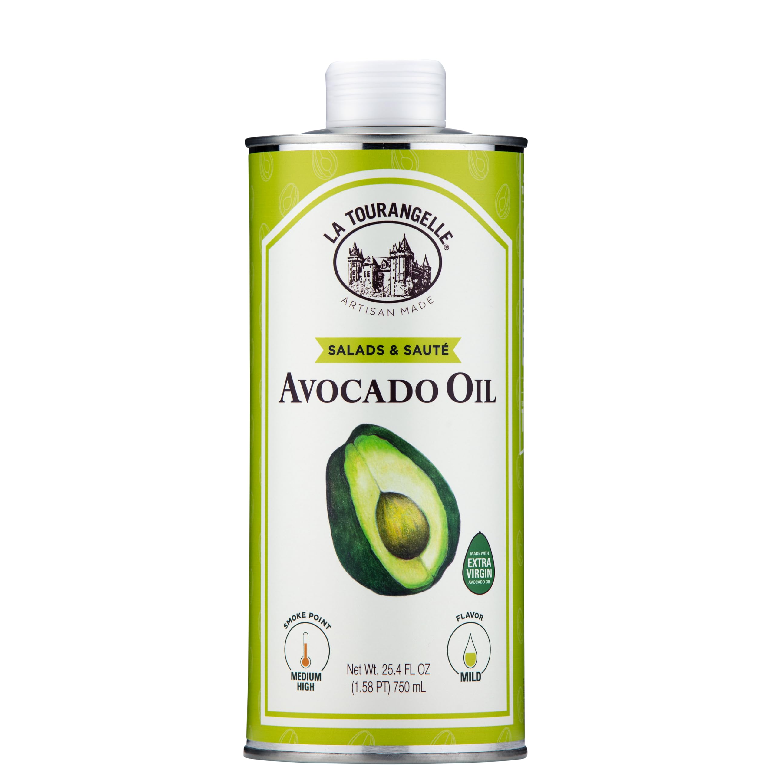 La Tourangelle, Delicate Avocado Oil,25.4fl. oz (750ml)